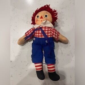 Vintage Raggedy Andy Knickerbocker 12 Inch Doll